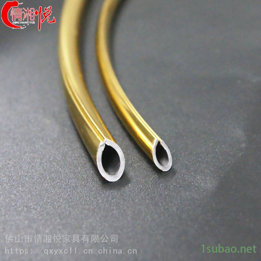 情湘悦直销U型隔板塑胶卡条pvc塑料金黄色包边条鞋柜保险箱银色包边条图2
