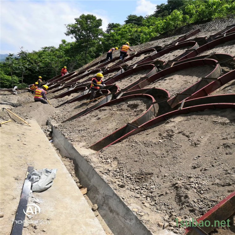 现浇拱形骨架模具 现浇拱形骨架模板 现浇拱形护坡模具 卓亿模具图2