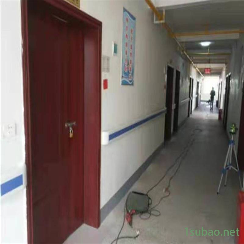 敬老院走廊扶手 TW-001防撞扶手 医院扶手厂家腾威品牌图2
