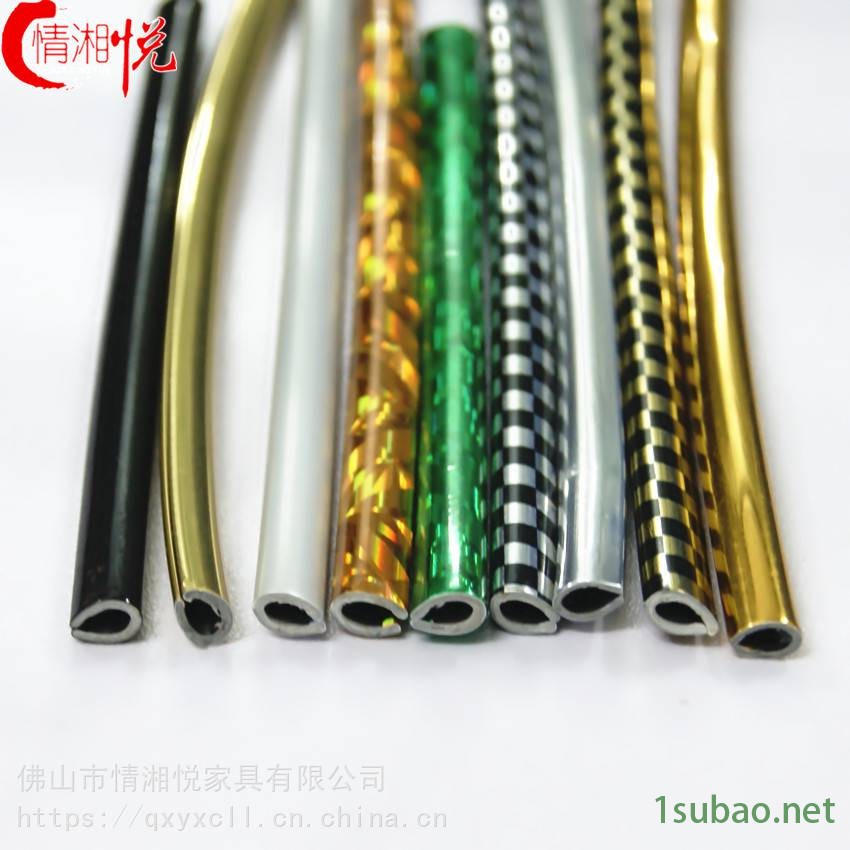 厂家直销T型装饰条PVC银色金色T形封边条塑料PVC家具包边条图3