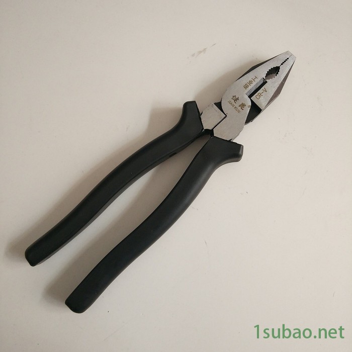 **五金工具9寸铬钒钢工业级CR-V锻造黑柄多功能偏心压线钢丝断线钳子图8