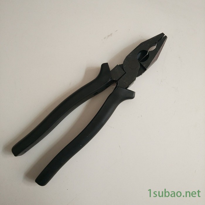 **五金工具9寸铬钒钢工业级CR-V锻造黑柄多功能偏心压线钢丝断线钳子图6
