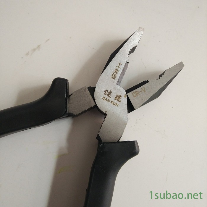 **五金工具9寸铬钒钢工业级CR-V锻造黑柄多功能偏心压线钢丝断线钳子图3