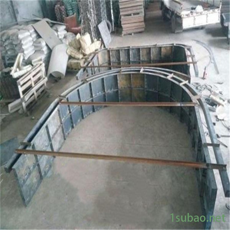 拱形骨架模板 公路拱形护坡钢模具 拱形骨架护坡模具 卓亿模具图2