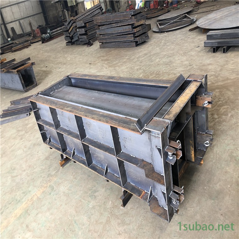装配式排水槽模具 装配式矩形槽模具 装配式排水沟模具 卓亿模具图2