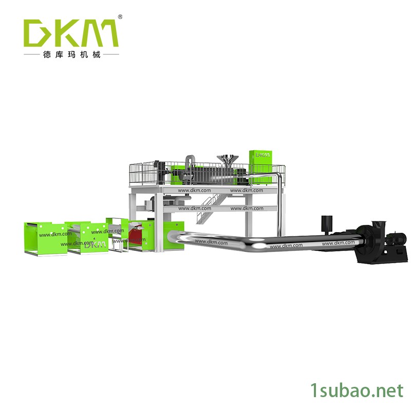 德库玛熔喷机1.6米 熔喷布挤出机厂家 小型熔喷布生产线设备 口罩机图2