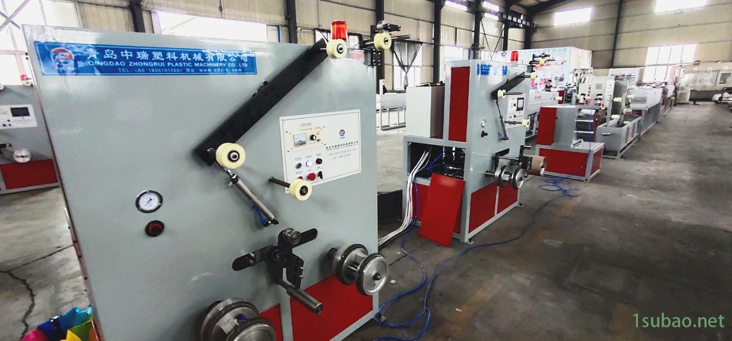 70/28,PP夹心打包带生产机器、PP夹心打包带挤出设备,机用夹心打包带生产线,中瑞塑机图2