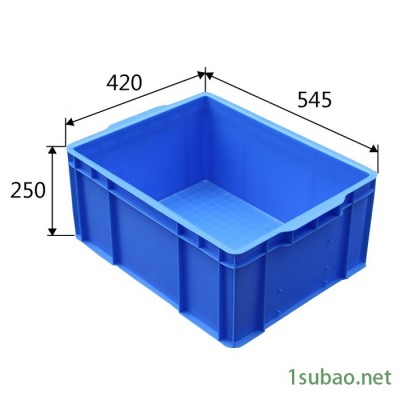 加厚周转箱塑料物流箱子物料盒子长方形大号蓝色养鱼养龟胶箱零件盒周转箱加厚物料盒塑料螺丝盒子塑胶箱蓝色五金工具盒长方形