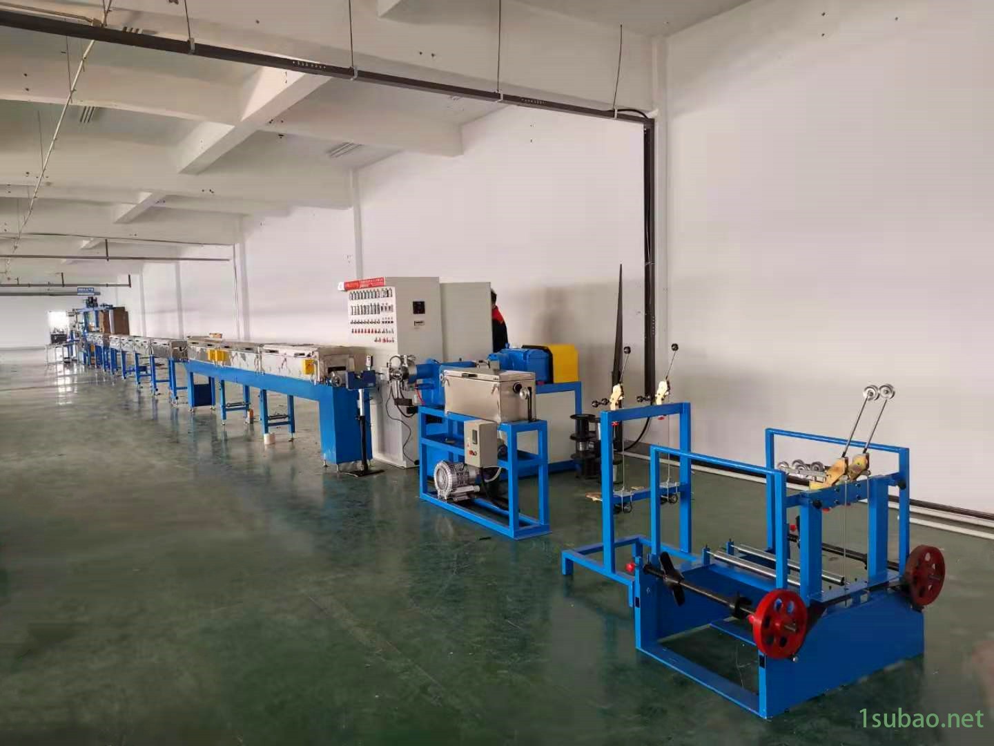 MXS65硅胶电线挤出机 高温线缆挤出机 电子线电源线押出机设备图2