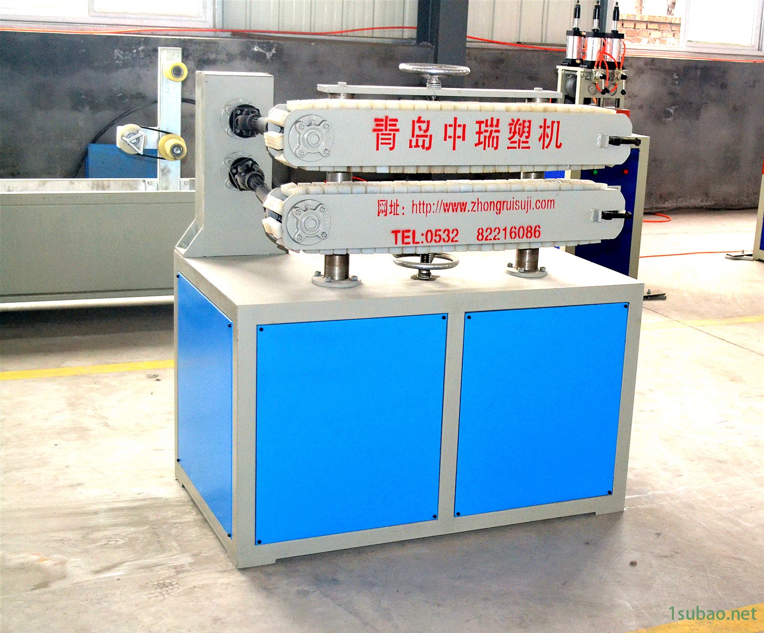 SJ-65/30、PE管软管加工机器、PE防紫外线管设备生产厂家、PE排污管设备生产设备、中瑞塑机图2
