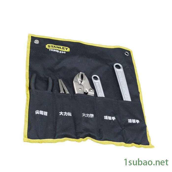 Stanley 史丹利5件活动扳手和钳套装 钳子扳手五金工具TK909-23C图4