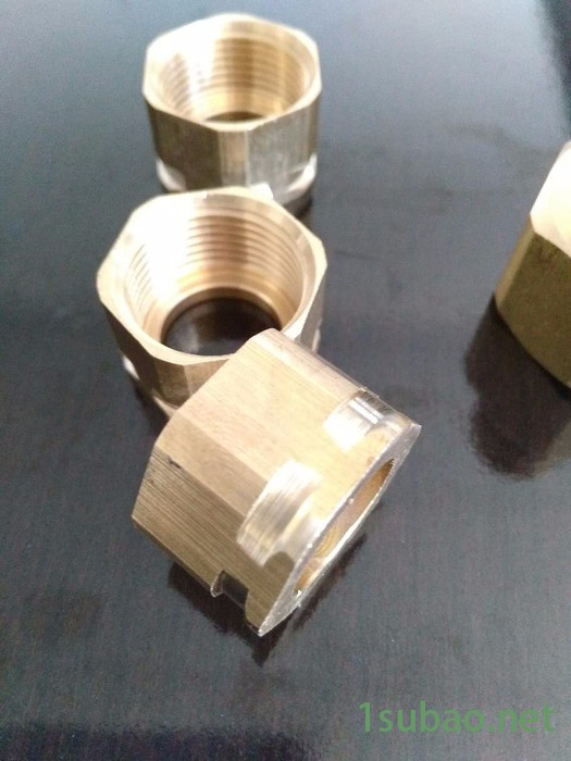 铜螺帽 铜螺母 铜罗帽 铜罗母 G3/4铜接头 五金工具接头 高压软管接头图5