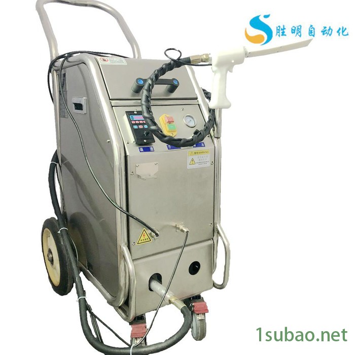 河北干冰清洗橡胶模具公司  邯郸模具油路清洗机  清洗橡胶模具污垢清洗方便快捷图2