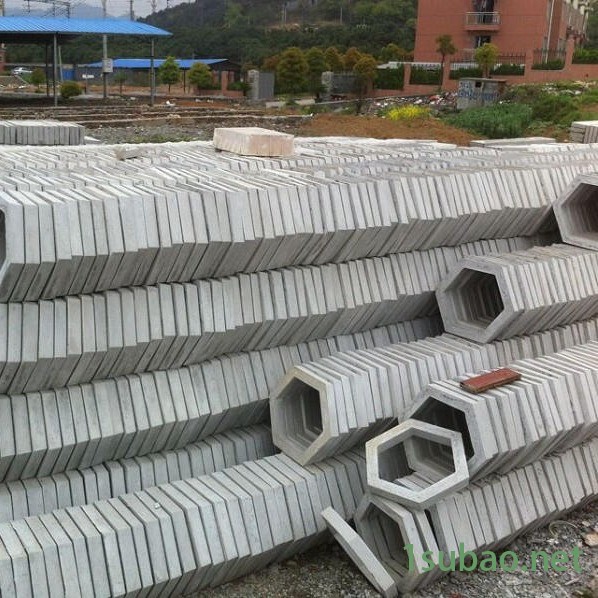 水泥块护坡模具 空心六角塑料模具图3