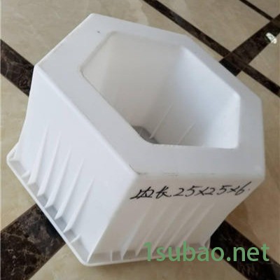 厂价直销供应铁路桥台锥形六角20X20X5护坡六棱块工程塑料模具图3