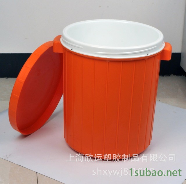 江苏塑料模具开模加工厂家 专业生产保温汤桶现货厂家直销 包子店保温汤桶  早餐店塑料汤桶定制开模生产图3