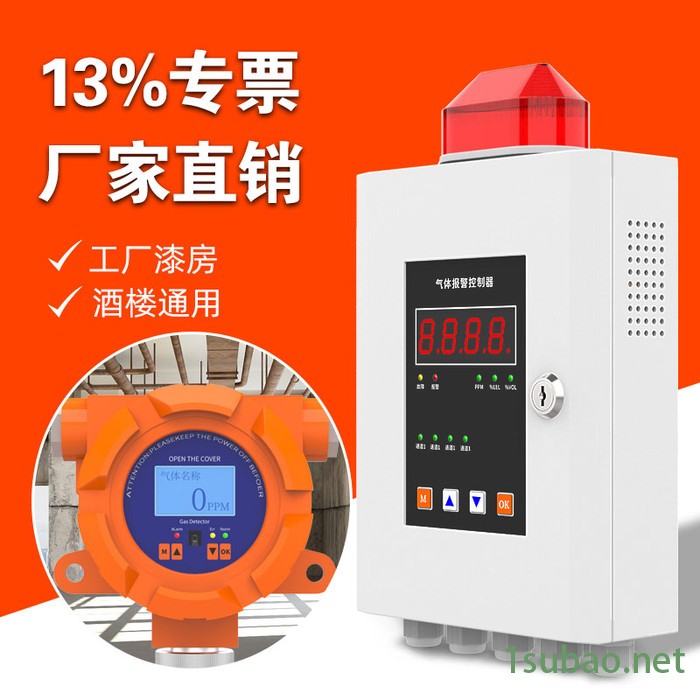 普利通PLT119-C8H8 固定式苯乙烯气体检测仪 工业苯乙烯浓度含量探测器 苯乙烯C8H8含量检测报警器图3