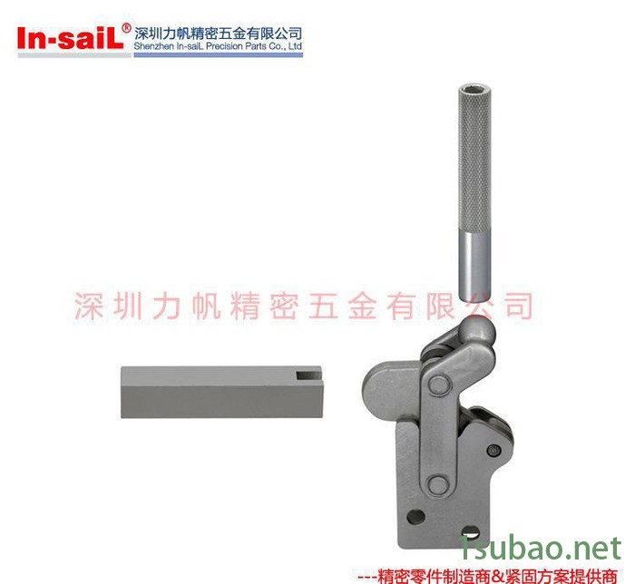 焊接式快速夹钳 焊接肘夹 工装夹具 快速夹具 机床附件图3