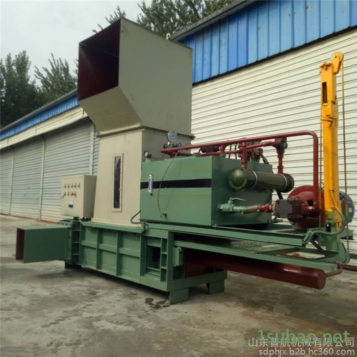 80吨全自动可乐瓶打包机 普航专业生产纸壳压缩打包机 压缩成型捆包机图3