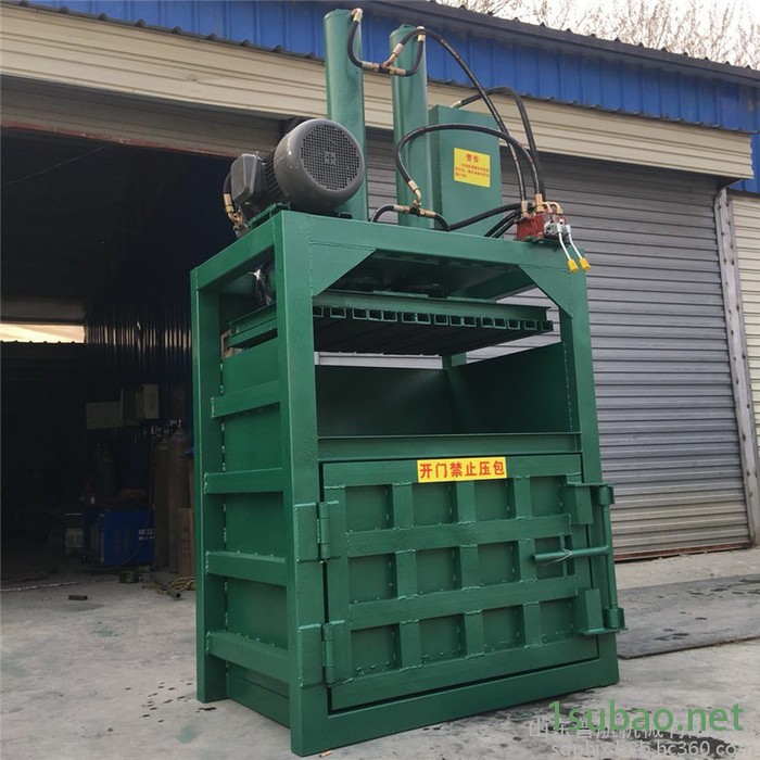 80吨全自动可乐瓶打包机 普航专业生产纸壳压缩打包机 压缩成型捆包机图4