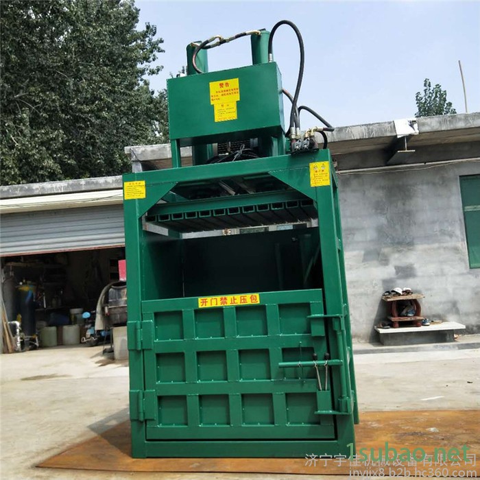 油桶压扁机 吨袋打包机价格 废料压缩成型机厂家-一图4