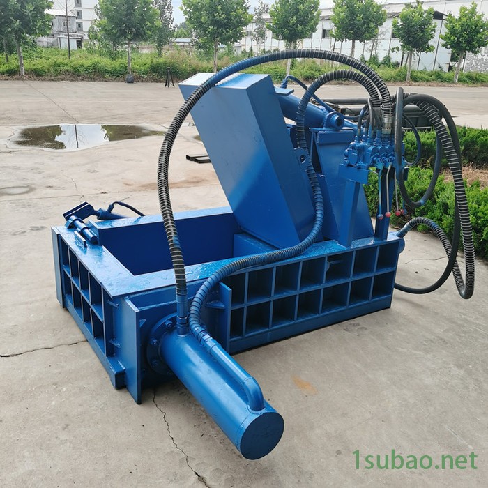 供应卧式角料压缩成型机 金属钢筋压块机 废铁液压打包机图4