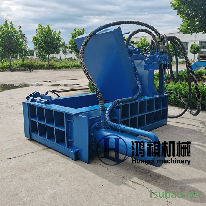 供应卧式角料压缩成型机 金属钢筋压块机 废铁液压打包机图3