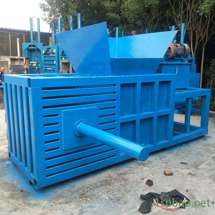 卧式液压打包机 半自动液压打包机 钢筋压缩成型设备图2