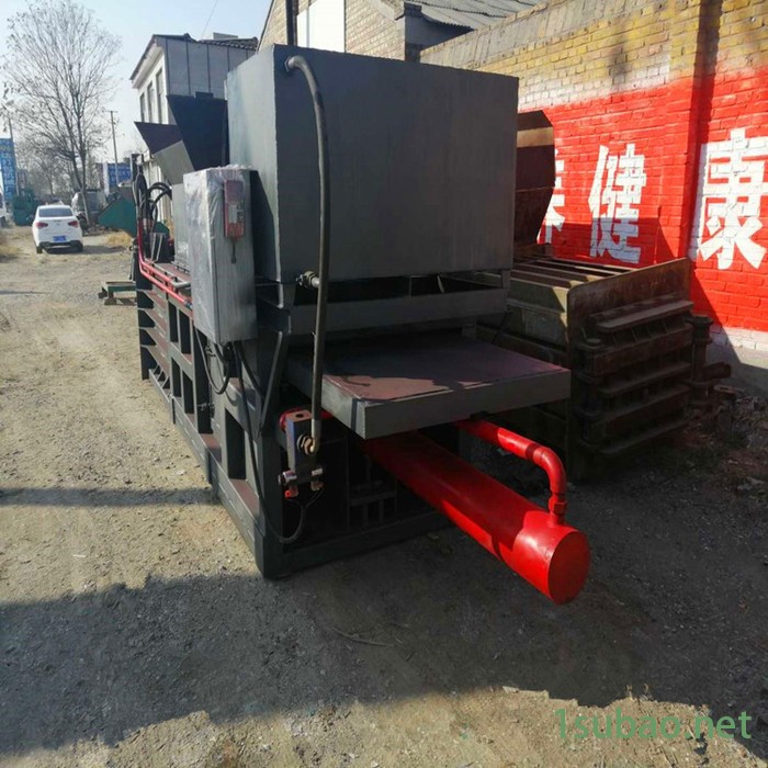 卧式液压打包机 半自动液压打包机 钢筋压缩成型设备图7