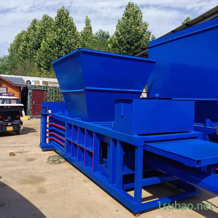 卧式液压打包机 半自动液压打包机 钢筋压缩成型设备图5