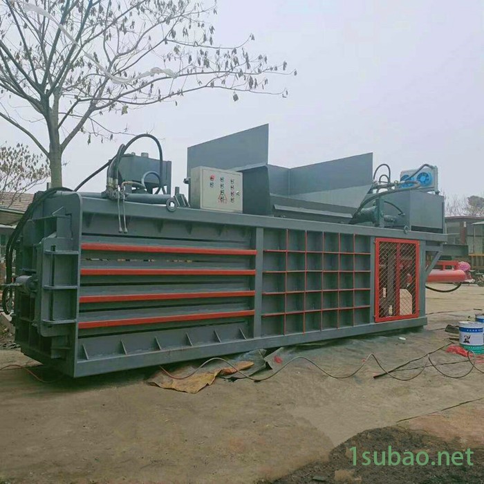 卧式液压打包机 半自动液压打包机 钢筋压缩成型设备图6