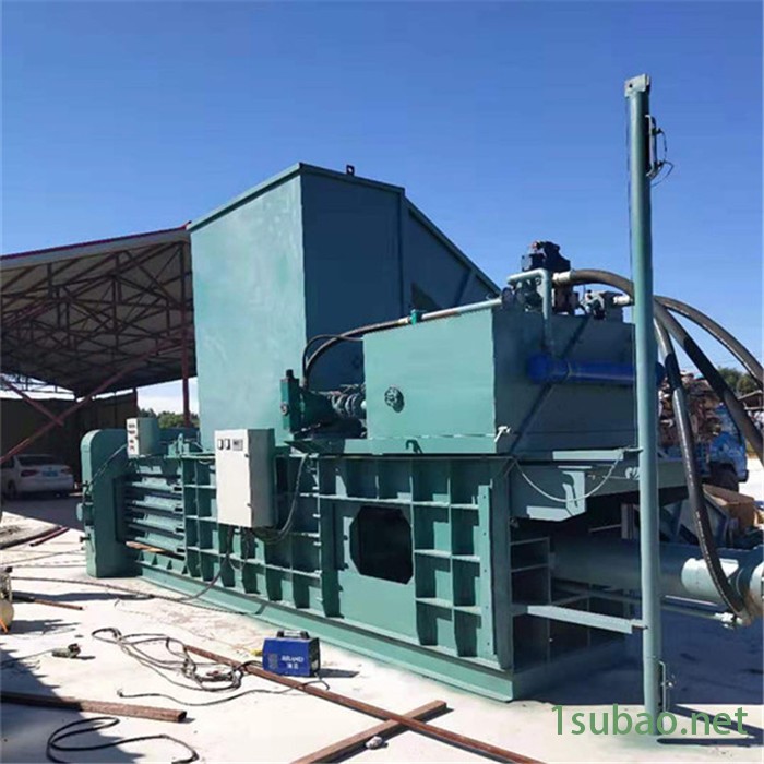 睿迪牌废纸液压打包机 塑料瓶编织袋海绵压缩成型机图3