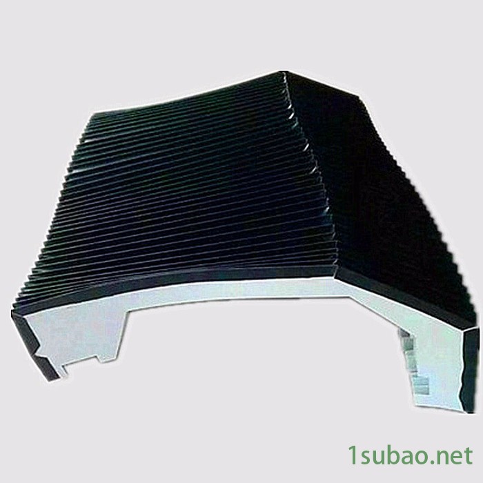 **导轨式机床防护罩 激光切管用风琴放尘罩 机床附件伸缩风琴罩 量大从优  专业生产来图定制图2