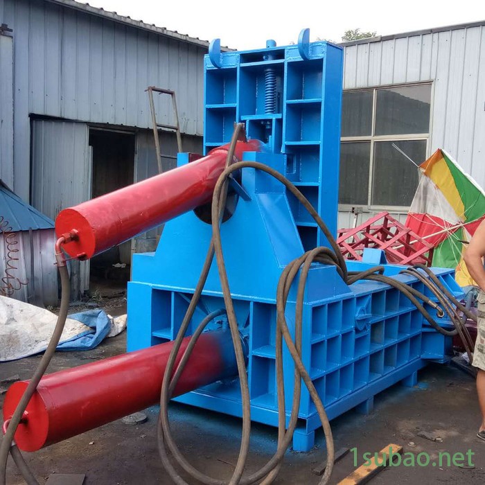 睿迪牌铁刨花金属压块机 易拉罐压缩成型机图3