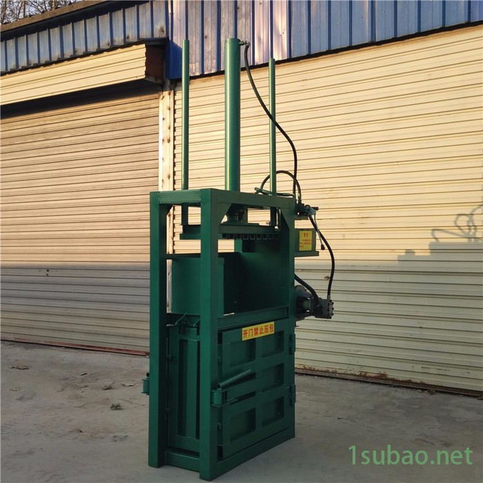 服装压缩机废纸箱子打块机 电动铁皮压缩成型机 牧草打包机厂家图4