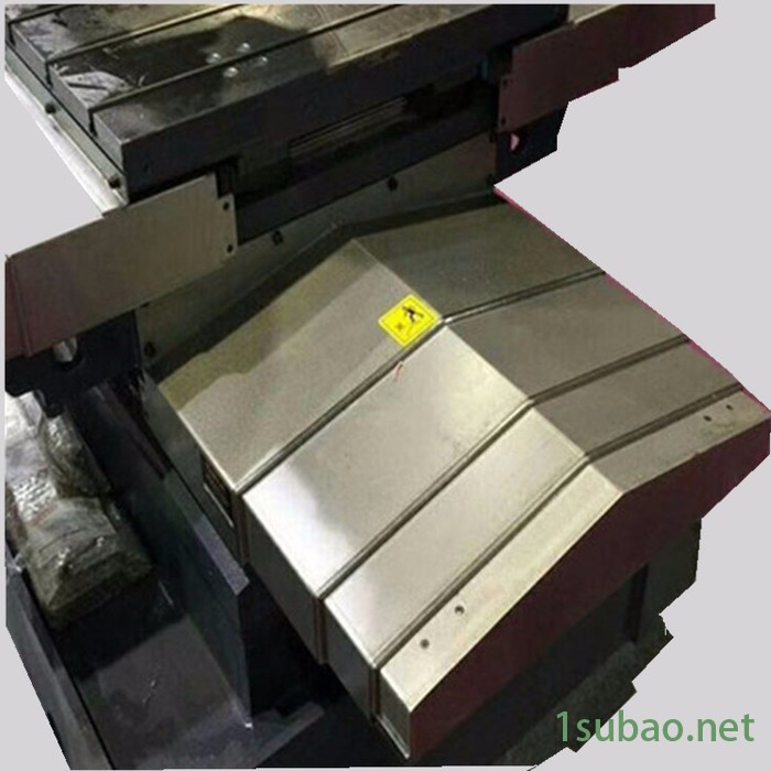 导轨式机床防护罩近期价格 ****价廉机床护罩 导轨式加工中心机床附件钢板罩图3