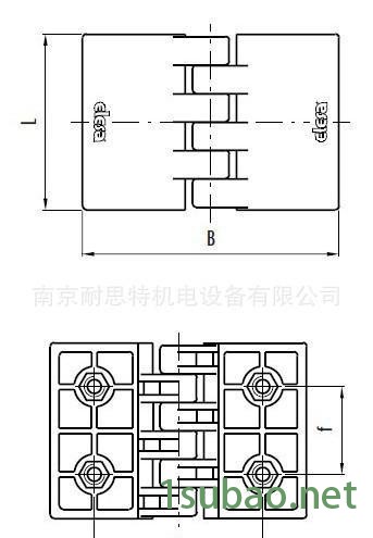 铰链，机械设备用铰链，机床附件铰链，机箱机柜铰链CFE图1