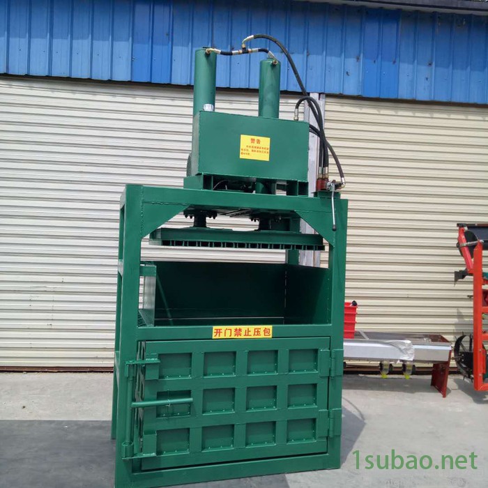 智航新款的立式打包机报价 棉花压缩成型液压打包机海绵打包机图2