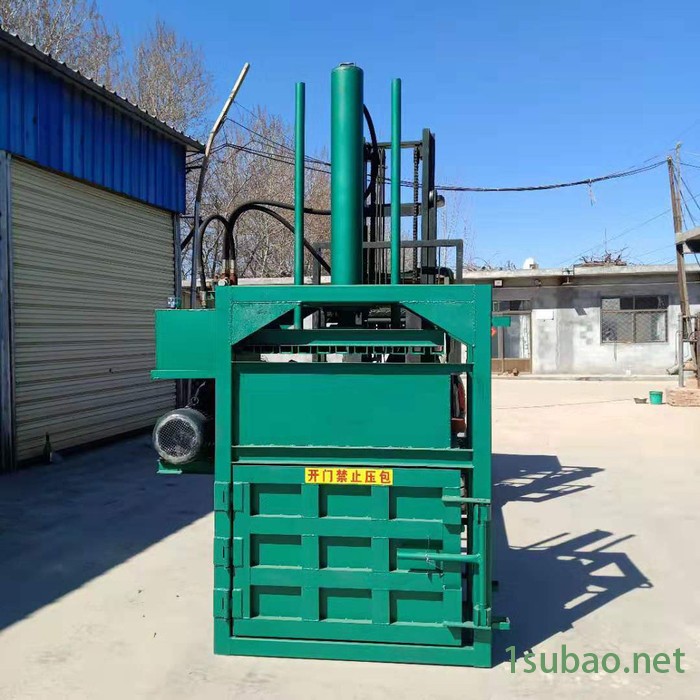 智航新款的立式打包机报价 棉花压缩成型液压打包机海绵打包机图8