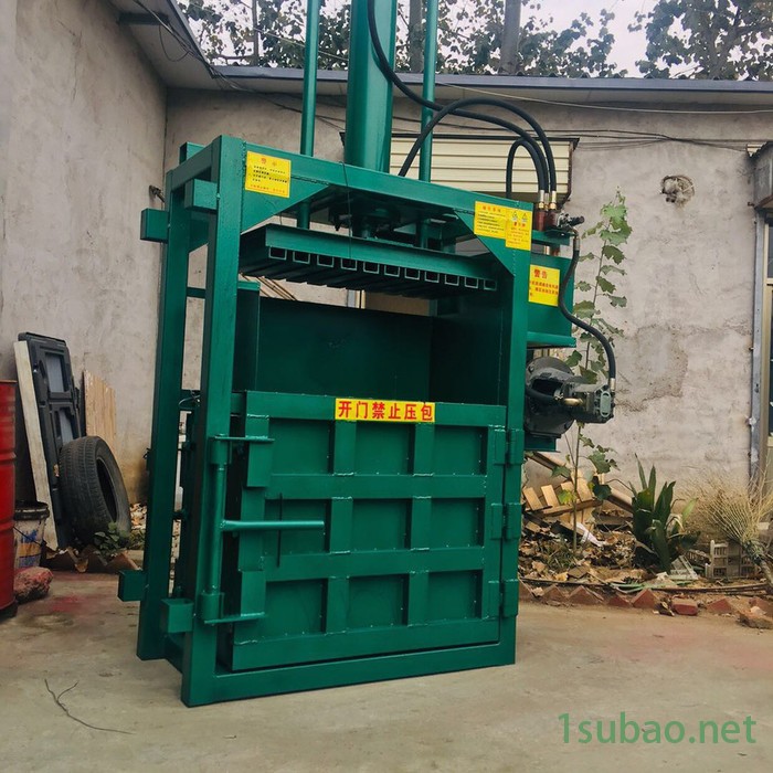 智航新款的立式打包机报价 棉花压缩成型液压打包机海绵打包机图4