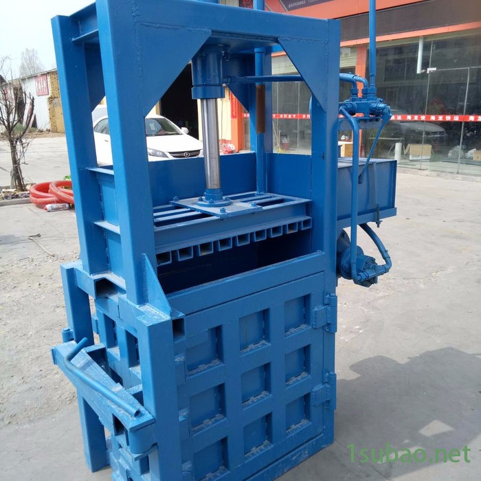 印刷厂边角料打包机 岩棉球液压打包机 塑料泡沫压缩成型机富兴图2