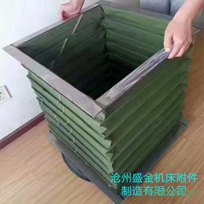 厂家定制丝杠防护罩 机床附件 圆筒式伸缩风琴罩 **价廉 江浙沪当地供应图5