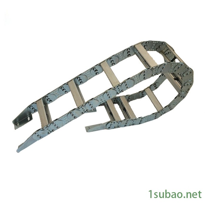 盛昊 钢铝拖链机床油管穿线钢拖链 坦克链定制机床附件厂家图6