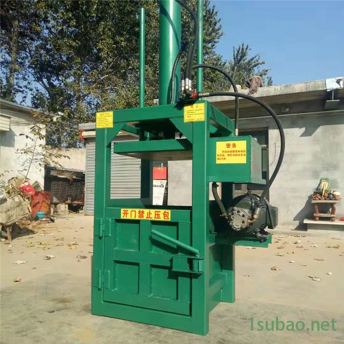 油桶立式压块机 下脚料打包压缩成型机 塑料挤压机富兴图3