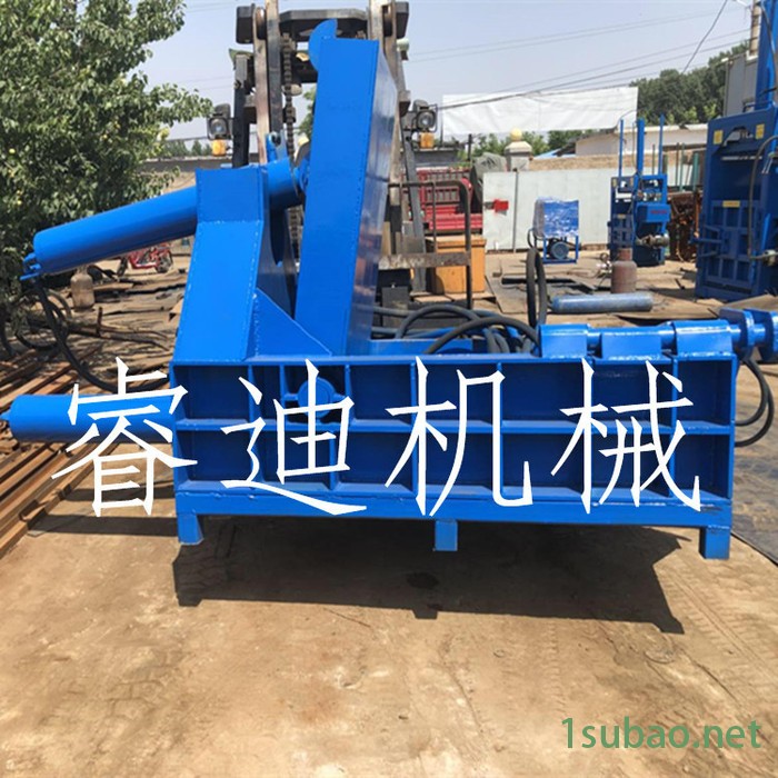 睿迪牌汽车壳压缩成型打包机废旧金属易拉罐压块机图5