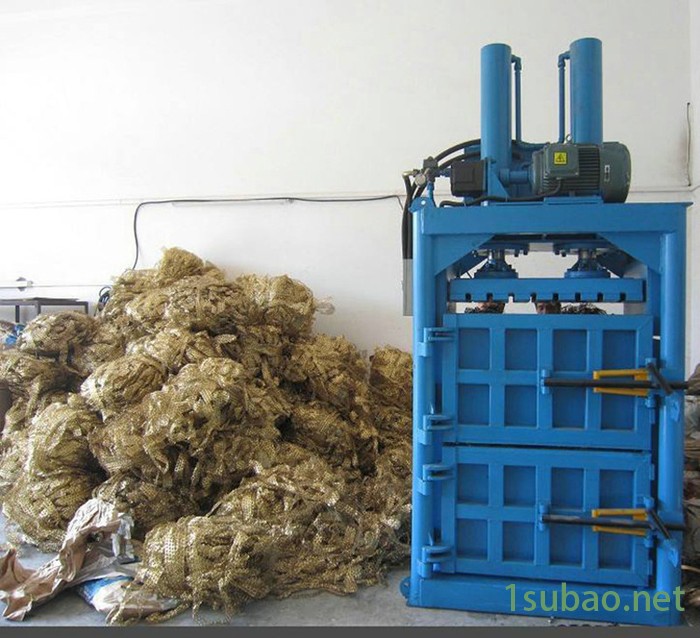 旧布条液压打包机 吨袋塑料瓶压缩压块机 下脚料打包压缩成型机厂家生产图6