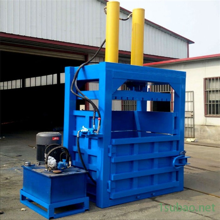 旧布条液压打包机 吨袋塑料瓶压缩压块机 下脚料打包压缩成型机厂家生产图5