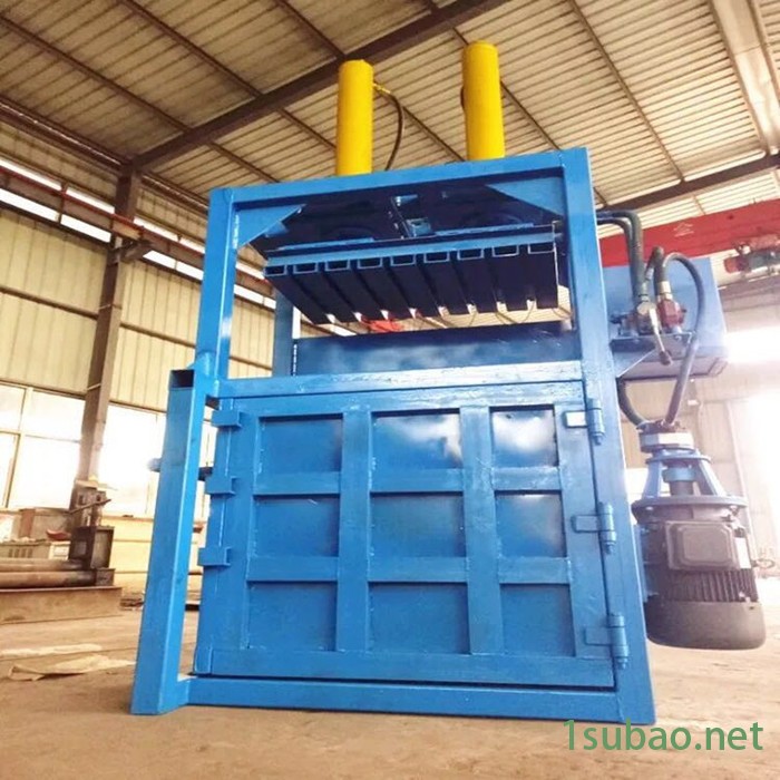 旧布条液压打包机 吨袋塑料瓶压缩压块机 下脚料打包压缩成型机厂家生产图7