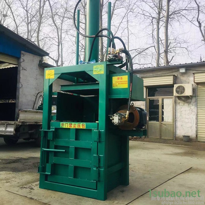 压包紧实挤包打块机 塑料瓶压缩成型机 启航废棉打块机图8