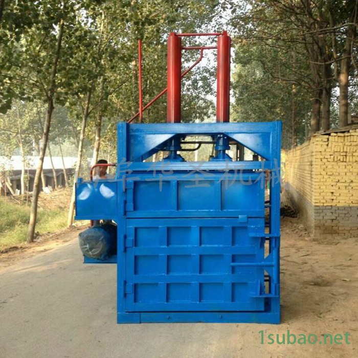 废可乐瓶压缩成型打包机 易拉罐减容打包机 双缸液压棉花打包机图2